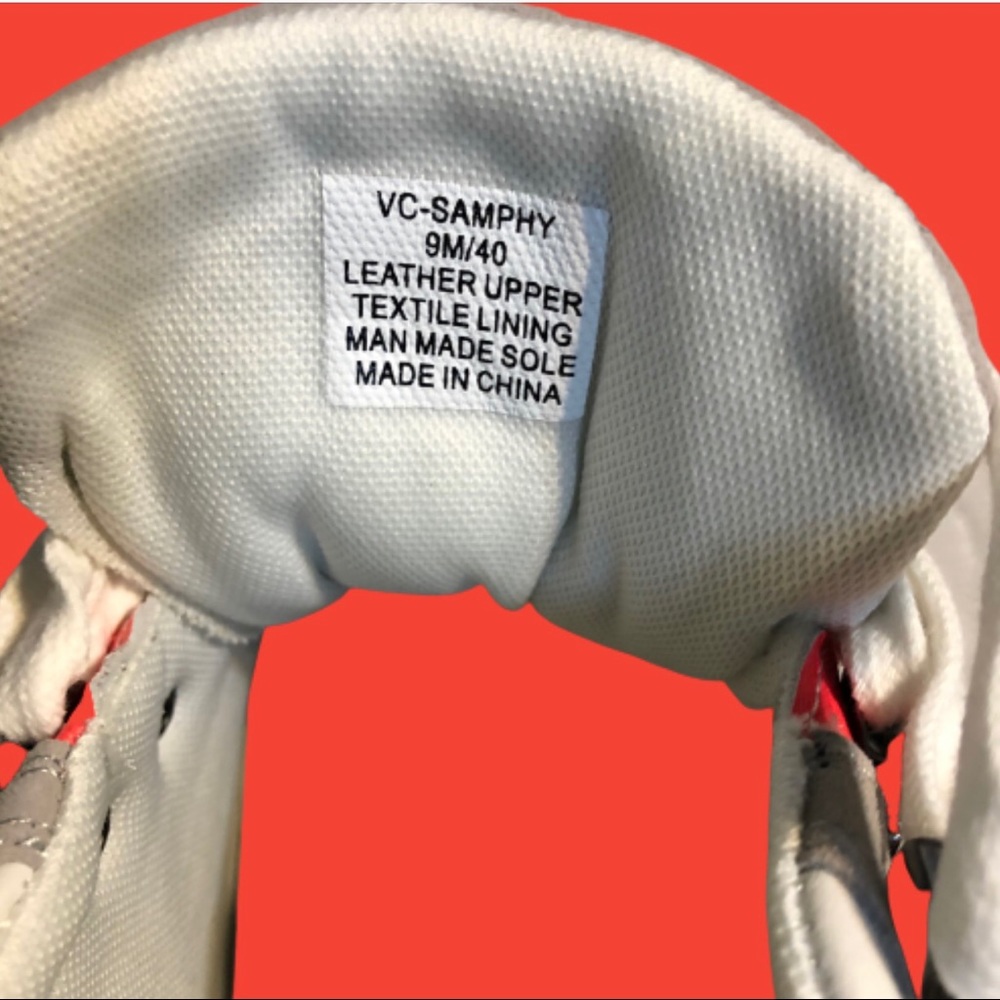 SALE!!! Vince Camuto High Top Mixed Material Sneakers - Picture 9 of 10